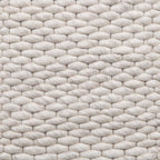 Wool floor rug made to measure - Genua Cream/White 815