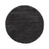 Round high-pile rug - Yves Anthracite