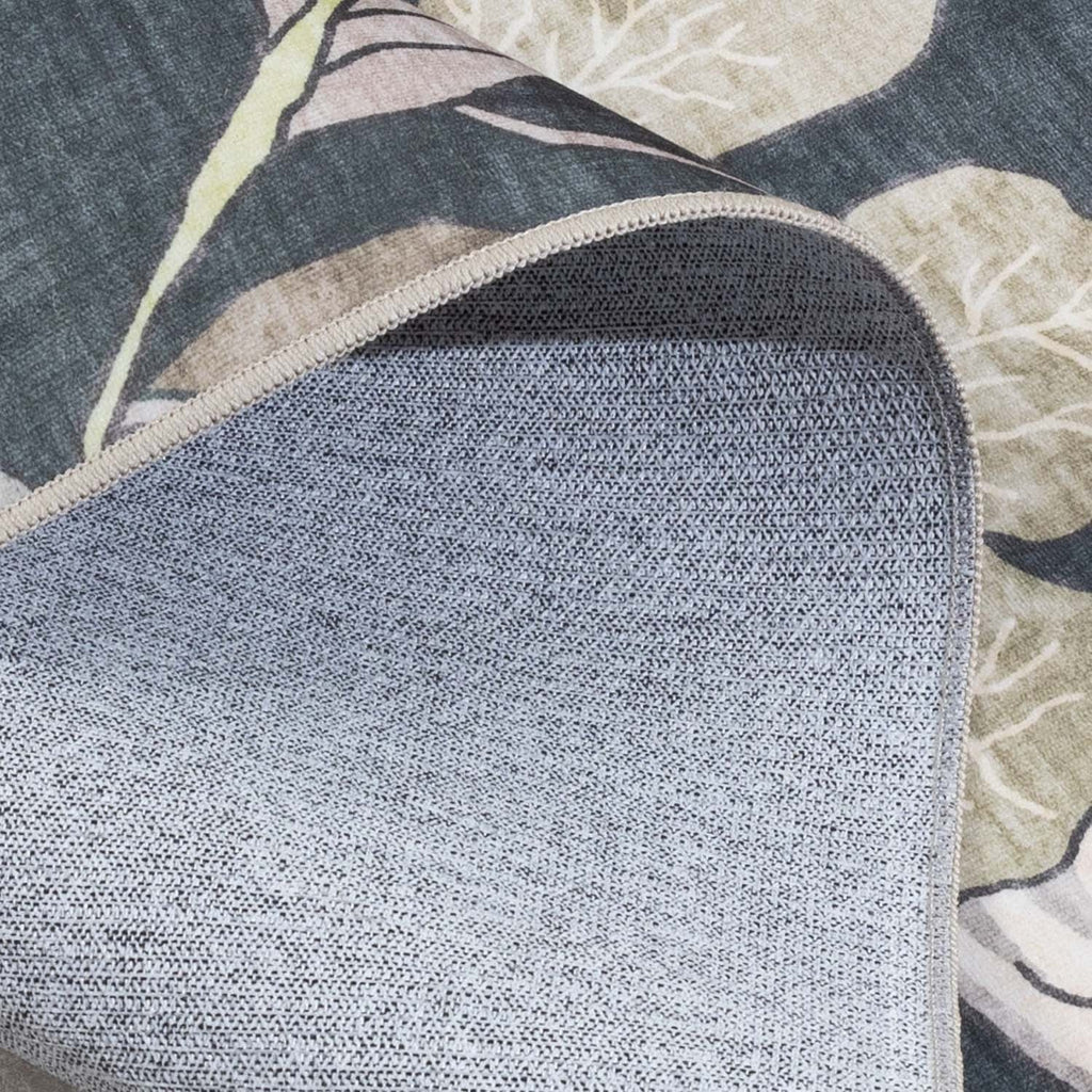 Outdoor rug flowers - Poppy Green