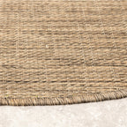 Round Outdoor Rug - Malta Melange Natural