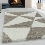 High-pile floor rug - Tuggy Beige