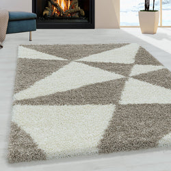 High-pile floor rug - Tuggy Beige