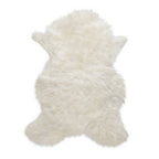 White Sheepskin 100cm - Floor rug