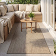 Outdoor Runner Rug - Malta Arrow Natural