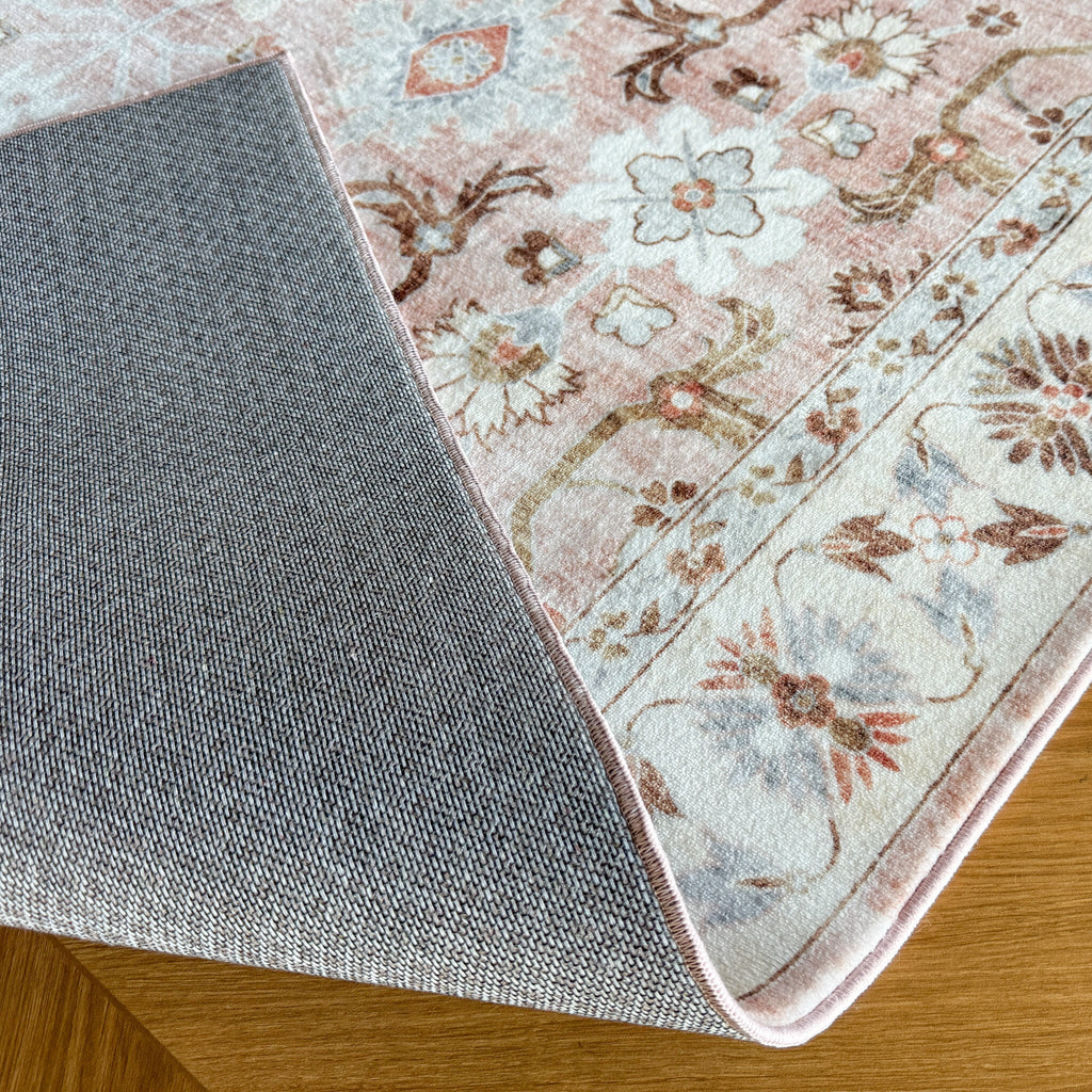 Vintage Rug - Ember Oriental Pink