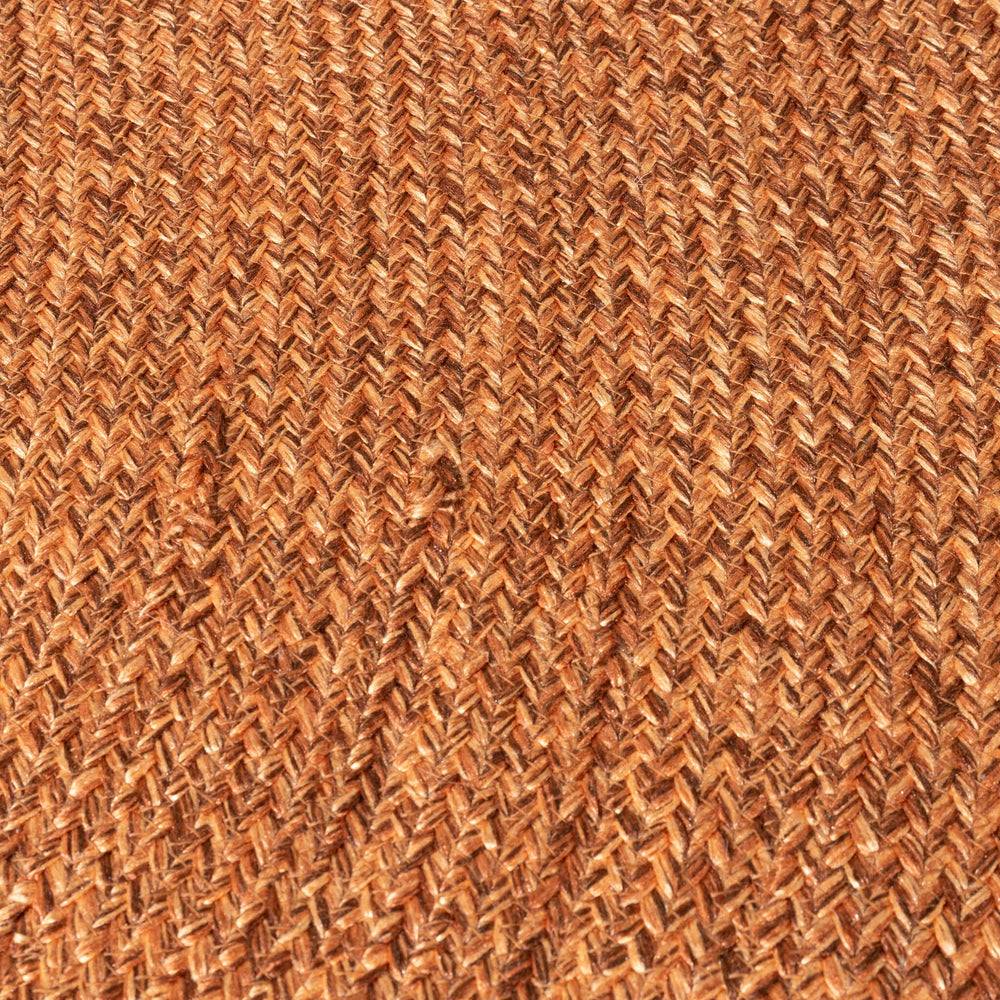 Round Indoor Outdoor Rug - Bali Terracotta