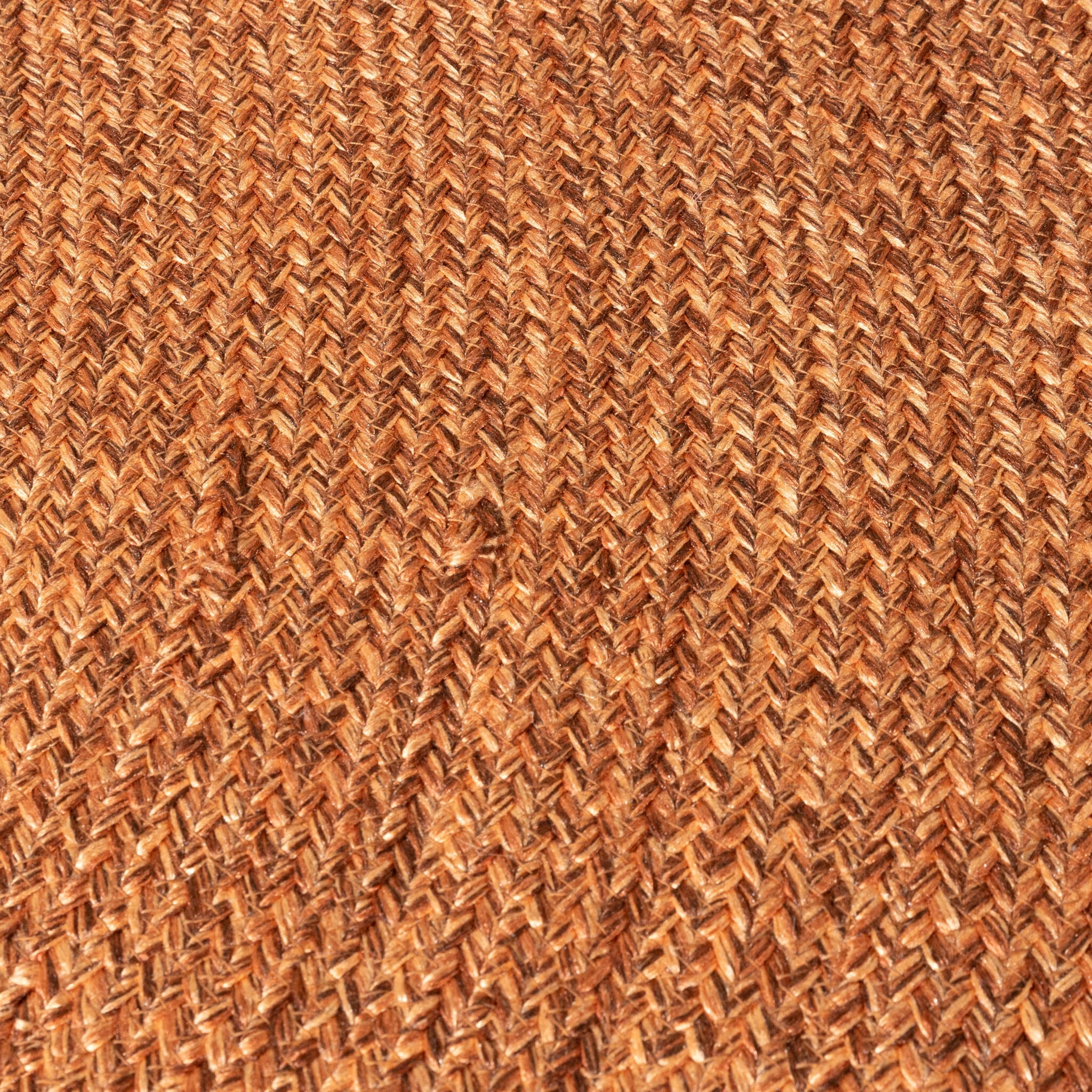 Round Indoor Outdoor Rug - Bali Terracotta