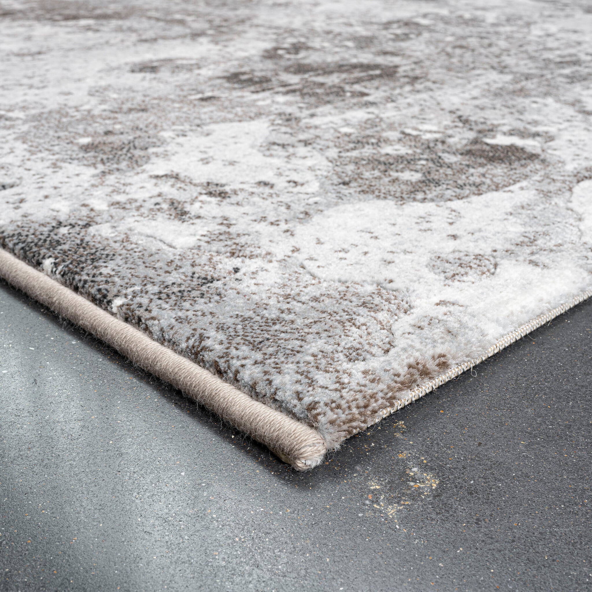 Modern Floor Rug - Ace Anthracite 6233