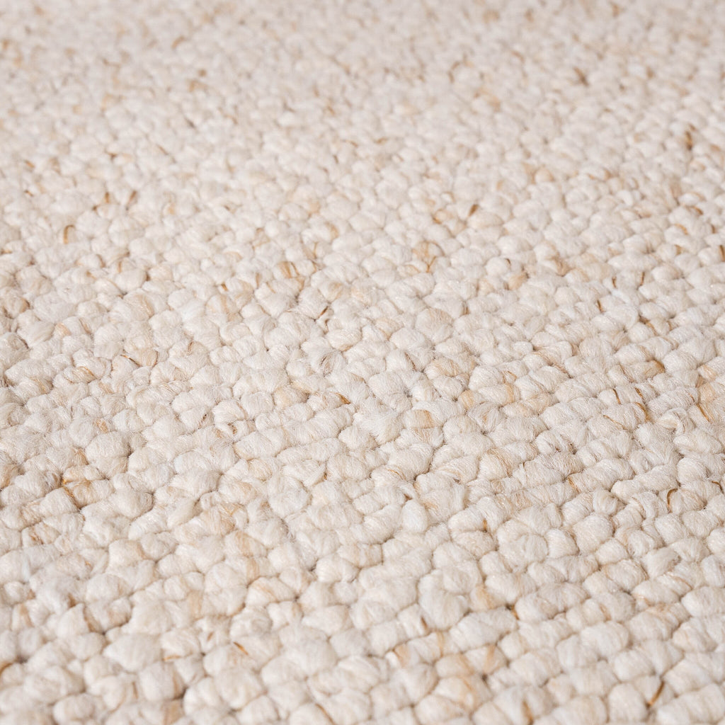 Washable Rug - Bruno Cream/White