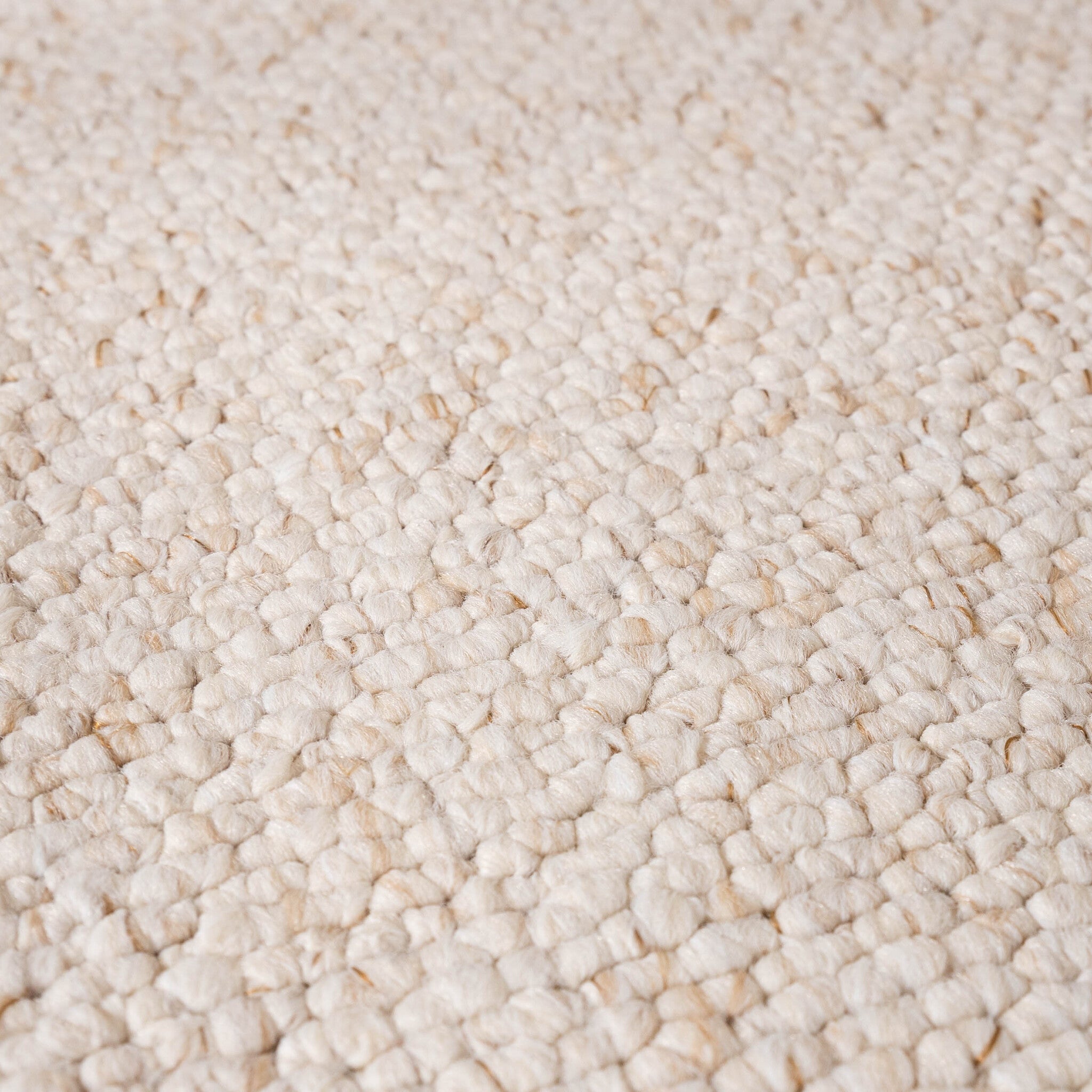 Washable Rug - Bruno Cream/White