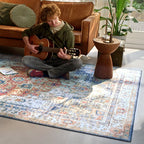 Vintage Rug - Azara Light Blue