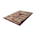 Wool floor rug - Tiphaine Bordeaux