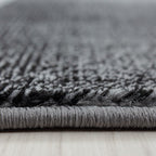 Modern Floor Rug - Jena Black 9320