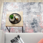 Modern Rug - Strength Red/Pink