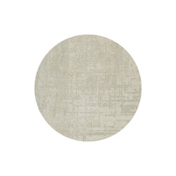 Round modern floor rug - Structures Baobab 9197