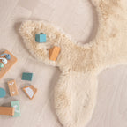 Kids Rug - Huggy Whale Cream