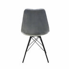 Velvet Chair - Grey