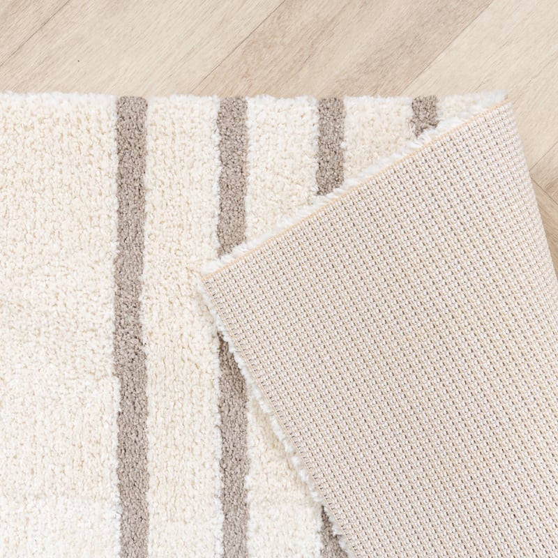 High Pile Rug - Serene Shapes Cream