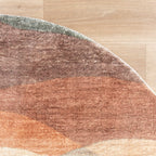 Round Modern Rug - Field Terra