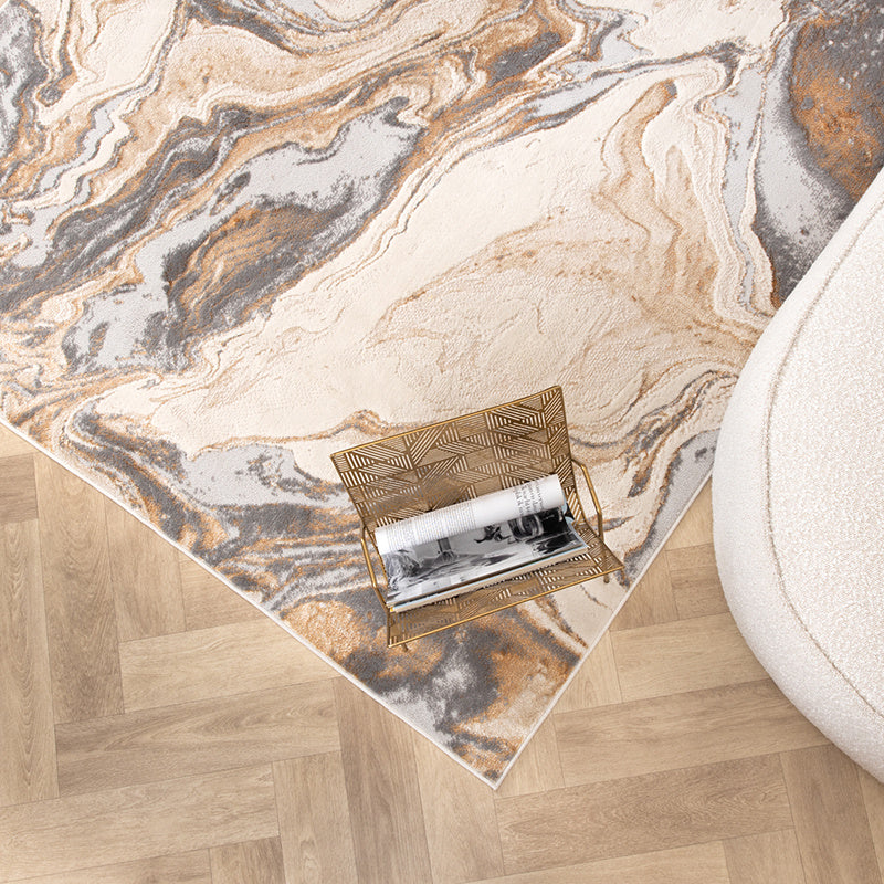 Marmer Rug - Leonore Marble Cream/Grey