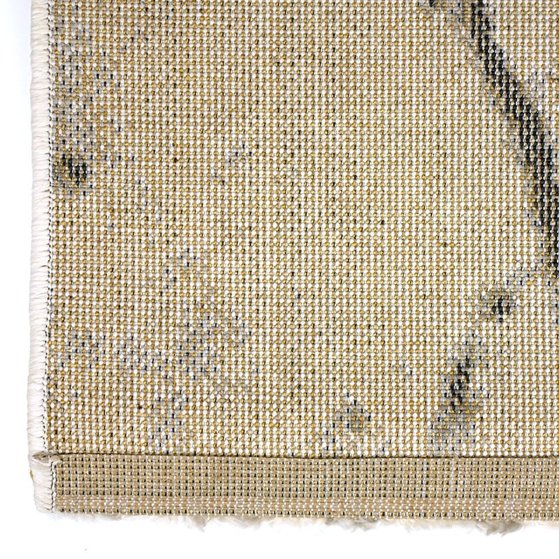 Modern Rug - Flash Lines Cream/Black