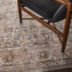 Vintage floor rug - Antiquarian Ushak Grey 8884