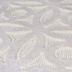 Graphic Floor Rug - Patno Clarissa Cream/White