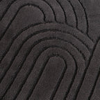 Bathroom Rug - Cassie Arches Black