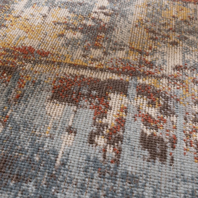 Modern Rug - Bush Blue/Multicolour