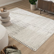 Scandinavian Rug - Yune Lines Cream/Black