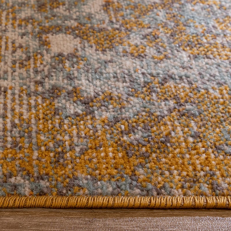Modern Rug - Bush Ochre Yellow/Terra