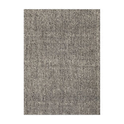 Wool Floor Rug - Lorraine Dark Brown/Cream