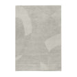 Modern wool floor rug - Fusion Light grey 350
