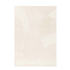 Modern wool floor rug - Fusion Cream 110