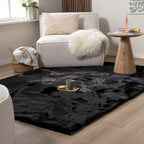 Soft High Pile Rug - Comfy Supreme Black
