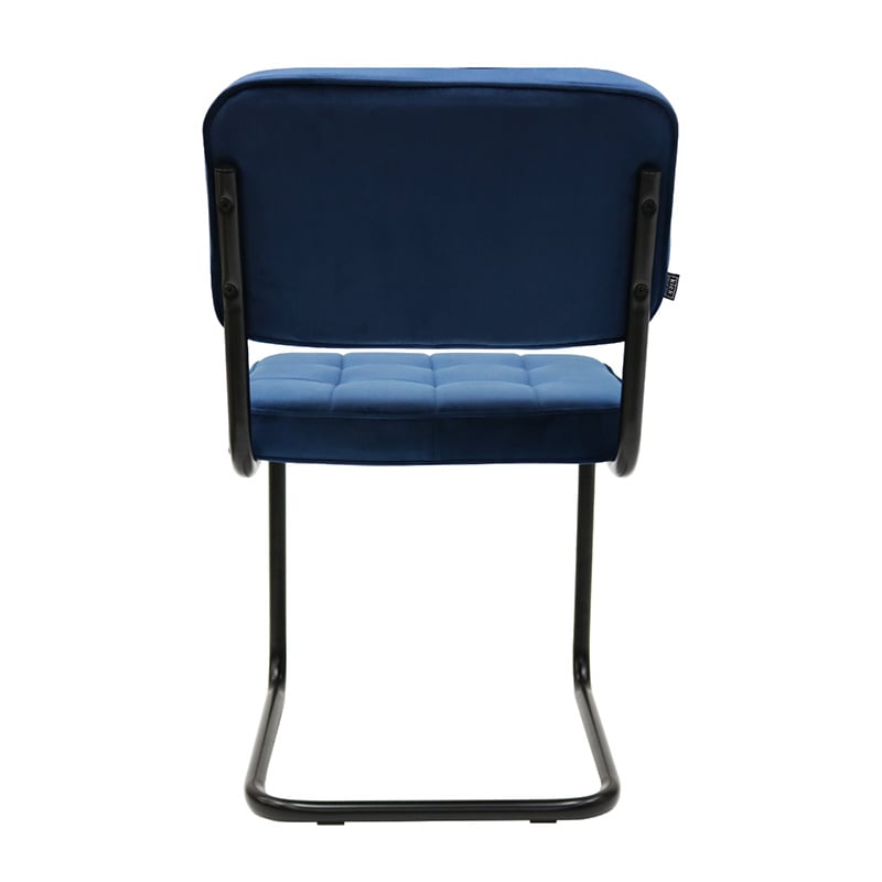 Velvet Chair - Ivy Dark Blue