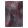 Modern floor rug - Optimism Breeze Red