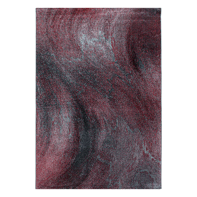 Modern floor rug - Optimism Breeze Red