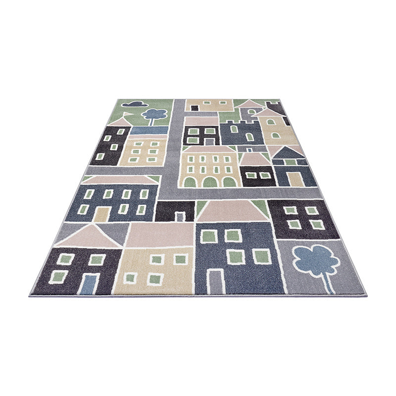 Children's Floor Rug - Twan House Multicolor