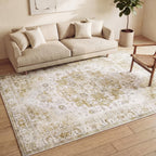Vintage Rug - Lago Green/Cream