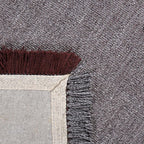 Wool Area Rug - Quentin Blue/Burgundy
