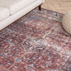 Vintage Rug - Lugan Burgundy