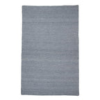 Wool Floor Rug - Genua Blue 227