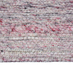 Wool floor rug - Noelle Pink/Grey
