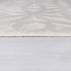 Graphic Floor Rug - Patno Clarissa Cream/White