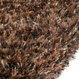 Shaggy floor rug custom-made - New Paulo Brown 770