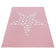 Kids floor rug - Bambi Star Pink