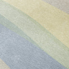 Geometric Rug – Swing Waves Blue/Green