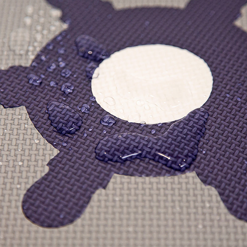 Foam puzzle mat - Sam Sea Dark Blue/White