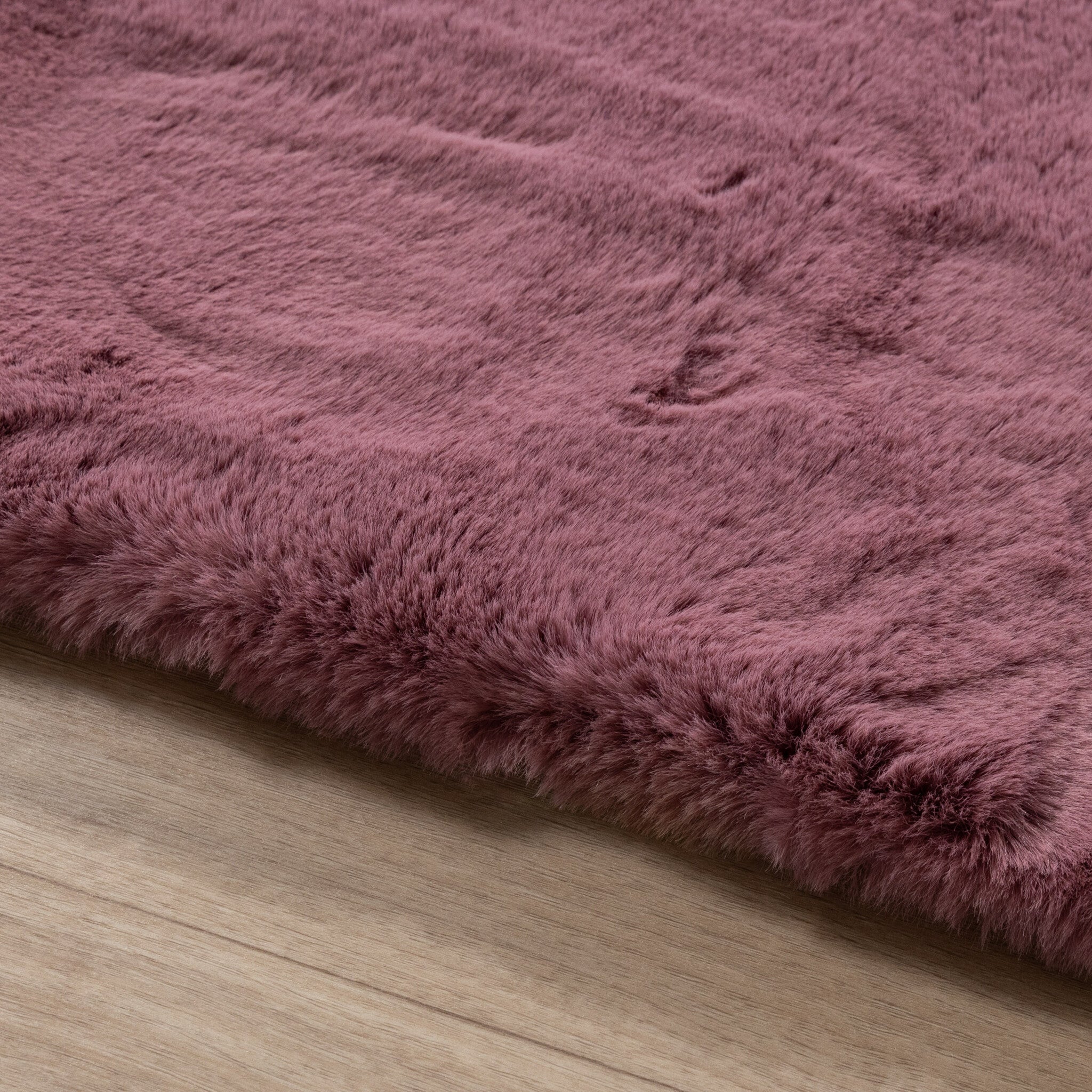 Soft High Pile Rug - Comfy Supreme Dark Pink